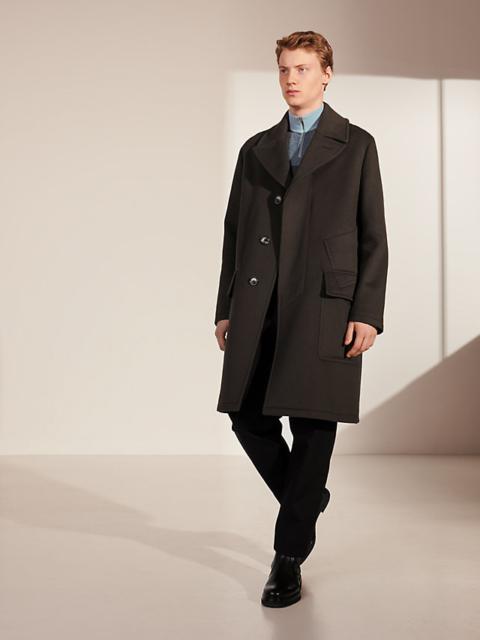 Hermès "Twist & poches" Alex coat