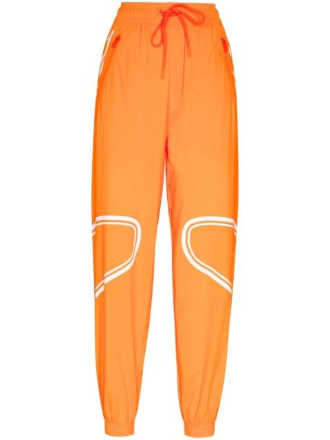 adidas logo-print lightweight track pants