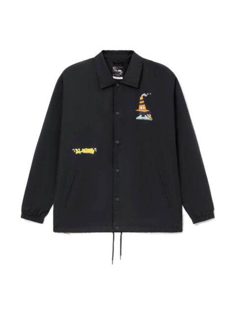 Li-Ning Li-Ning x Persue Crossover Cartoon Printing Jacket 'Black Yellow' AFDS097-2