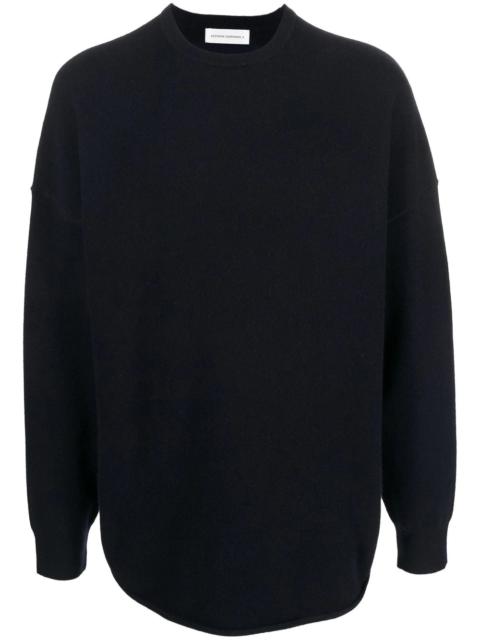 extreme cashmere crew-neck cashmere jumper