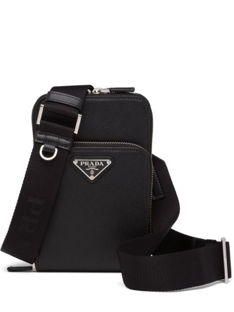 Prada triangle logo mini bag