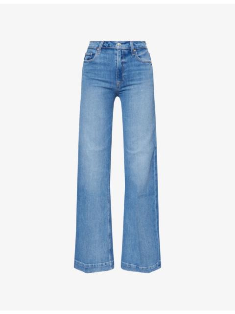 PAIGE Leenah Wide-Leg Denim Jeans