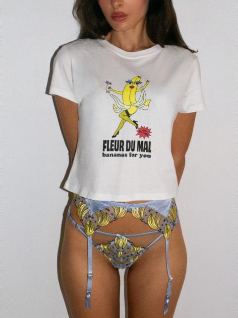 Fleur du Mal Banana Girl Baby Tee