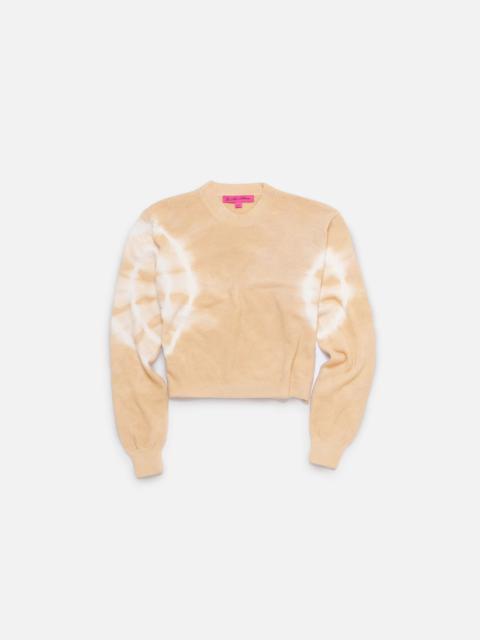 The Elder Statesman SPIRAL CITY DYED CASHMERE WOMEN’S CREW