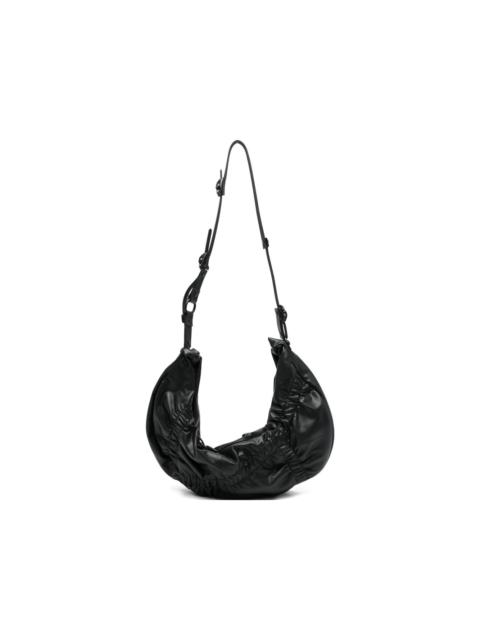 gathered-detail messenger bag