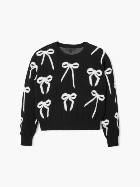 Marc Jacobs BOW JACQUARD SWEATER