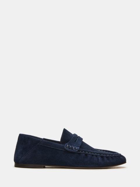 STEVE MADDEN ROGER NAVY SUEDE