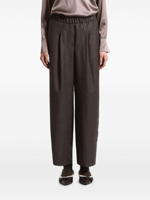PESERICO pleated trousers
