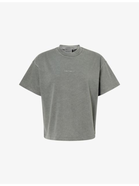 Carhartt Benton Logo-Embroidered Cotton T-Shirt