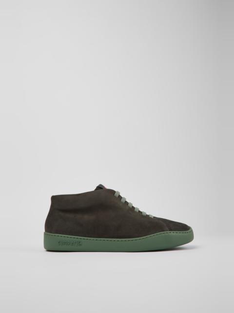 CAMPER Peu Touring Gray nubuck sneakers for men