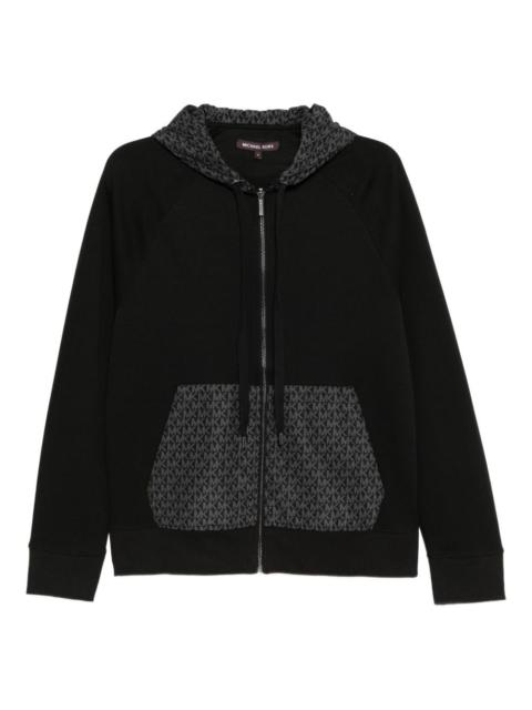 MICHAEL KORS monogram hooded jacket