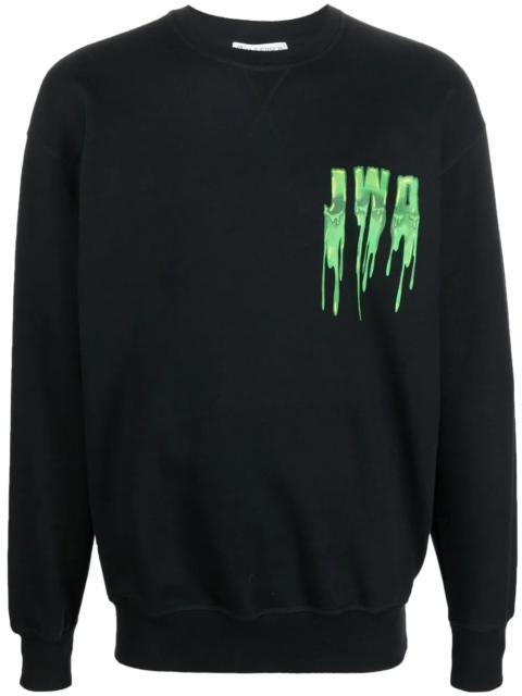 JW Anderson logo-print cotton sweatshirt