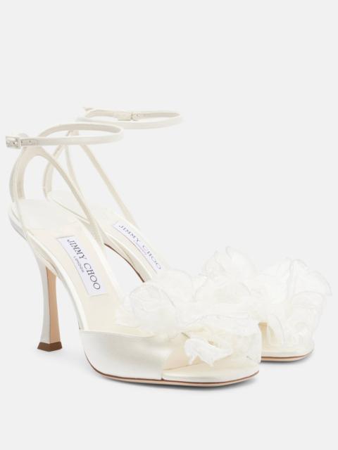 JIMMY CHOO Mimmi satin sandals