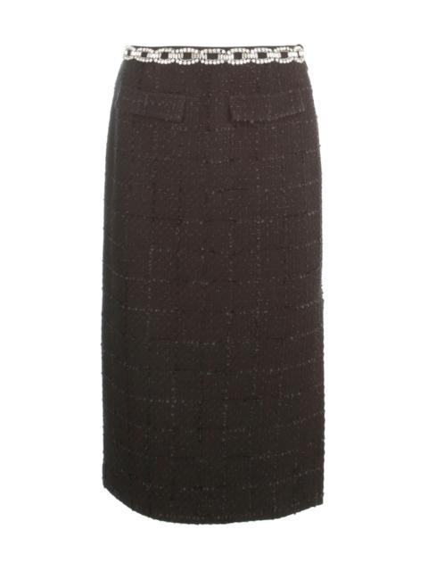 Blumarine Blumarine black pencil skirt