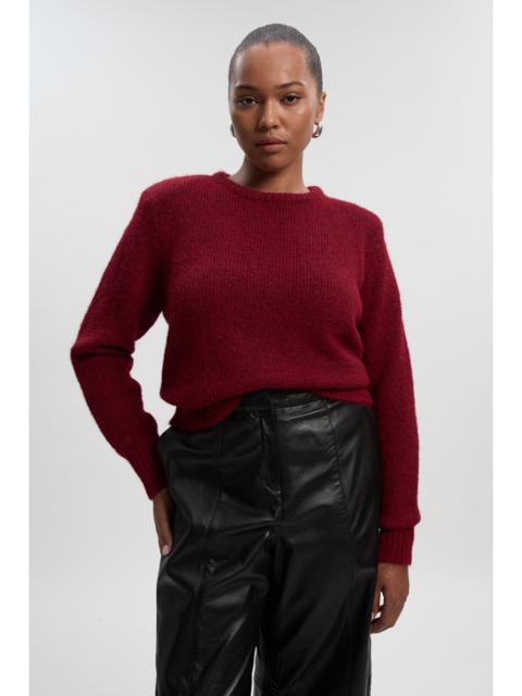 KAREN MILLEN Plus Size Cosy Knit Crew Neck Jumper