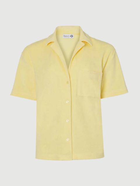 Hunza G TERRY TOWELLING CUBAN SHIRT
