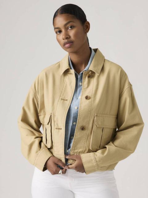 Levi's MARLOWE CROPPED UTILITY HERITAGE JACKET
