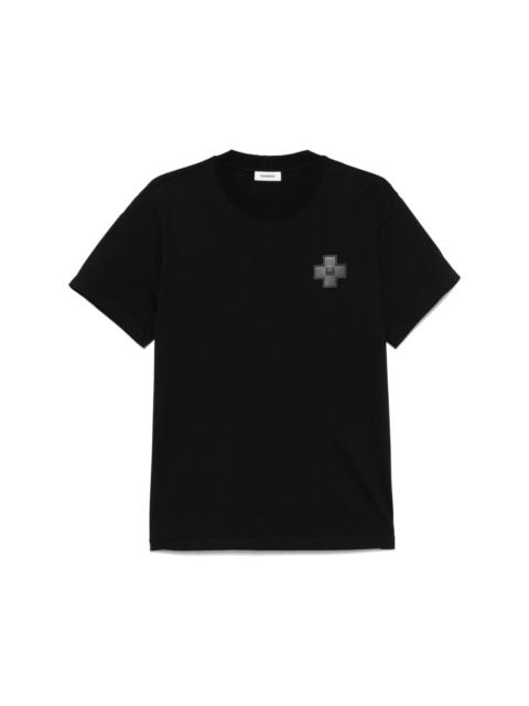 Sandro logo-patch T-shirt