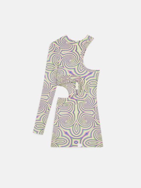 Stella McCartney Hallucinogenic Cut‐Out Top