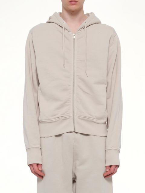 entire studios Slim Zip Up in Off White