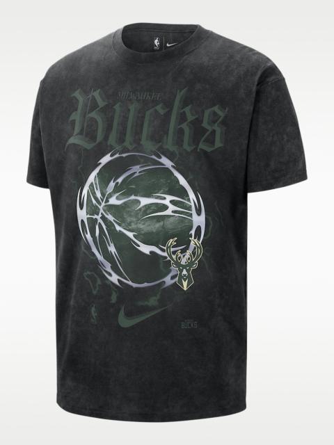 Nike Milwaukee Bucks Courtside "Halloween" Men's Nike NBA Max90 T-Shirt
