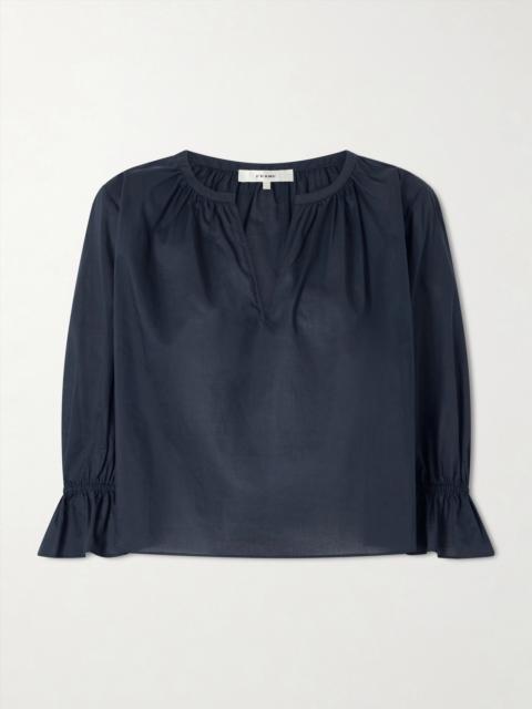 FRAME Poet Cotton Blouse