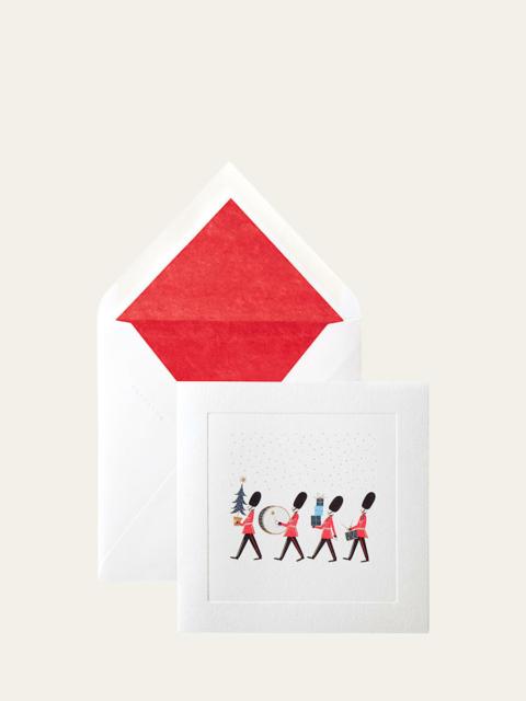 Smythson Royal Guard Folded Cards, Set of 10