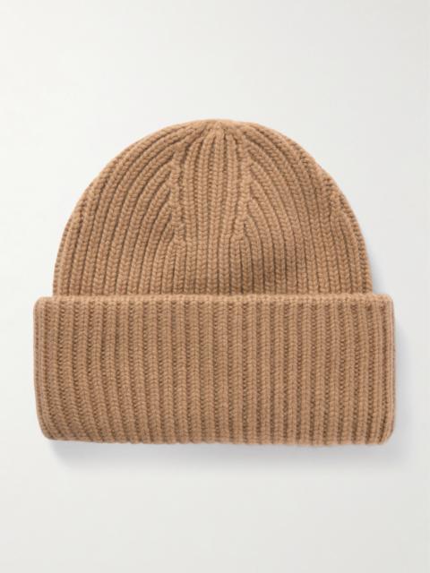 Yves Salomon Ribbed Cashmere Beanie