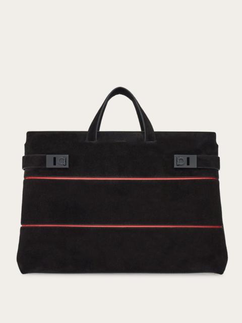 TOTE BAG WITH INLAY