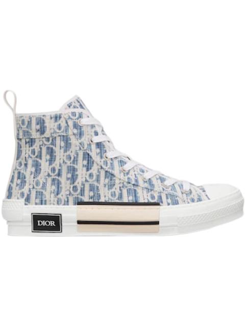Dior Dior B23 High Blue Oblique Kasuri Jacquard