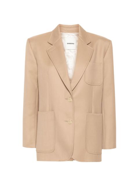Sandro single-breasted blazer