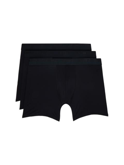 SKIMS Three-Pack Black SKIMS Stretch 5" Boxer Briefs