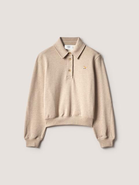 Maison Kitsuné BABY FOX POLO SWEATSHIRT