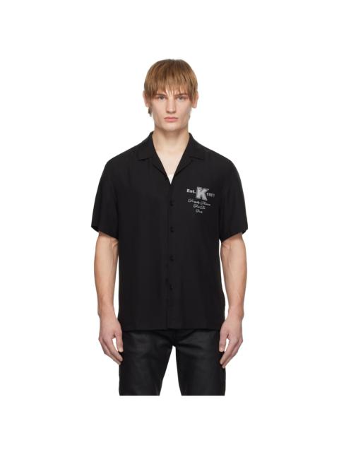 Ksubi Black Lock Up Resort Shirt