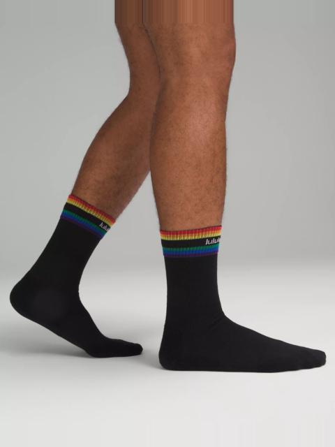 lululemon Men's Daily Stride Comfort Crew Socks