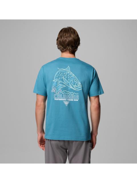 Columbia Men's Ralfie Tarpon Br PFG Short Sleeve T-Shirt