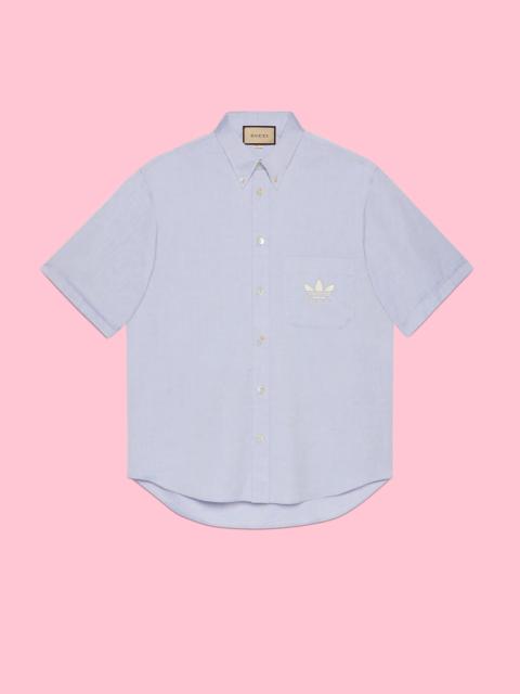 GUCCI adidas x Gucci Oxford cotton shirt