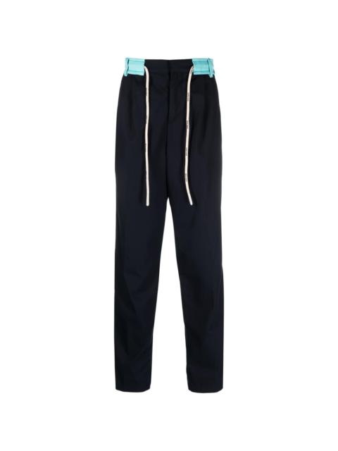 Palm Angels Track Belt straight-leg trousers