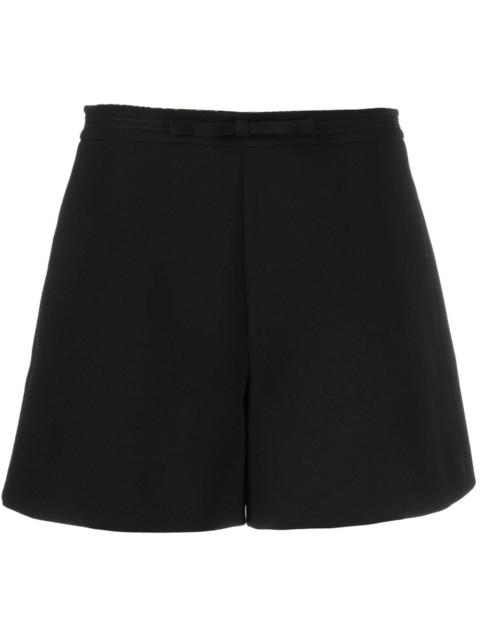 REDValentino bow-detail wide-leg shorts