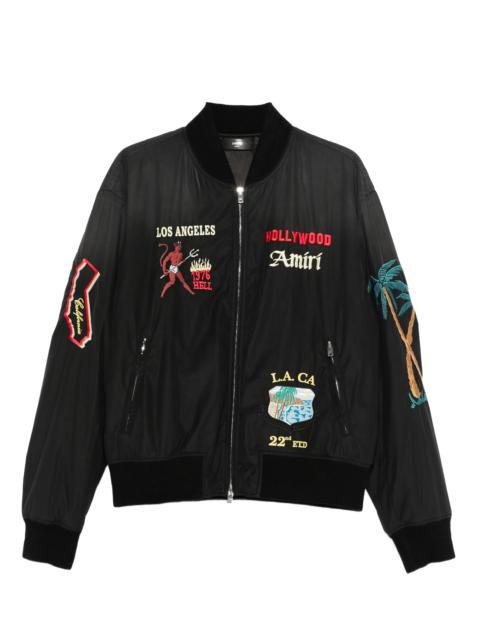 AMIRI Amiri Embellished Bomber Jacket