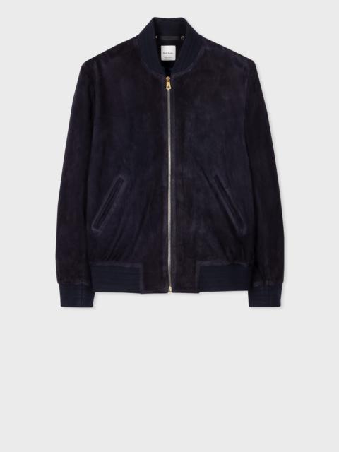 Paul Smith Suede Bomber Jacket