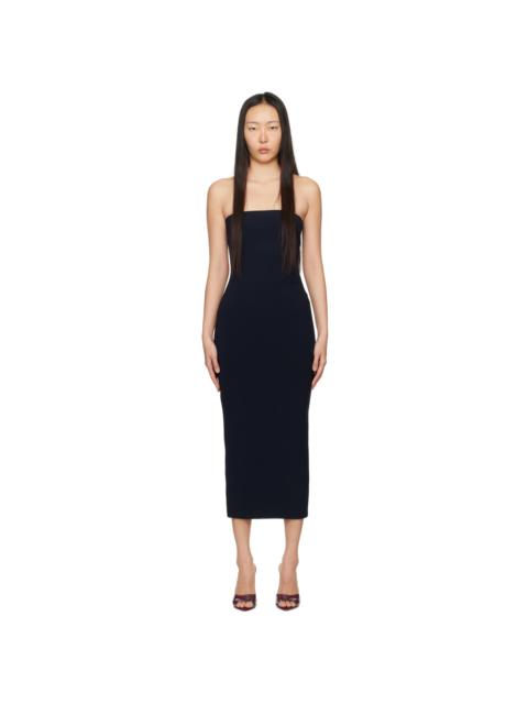 BEC + BRIDGE Navy Karina Midi Dress