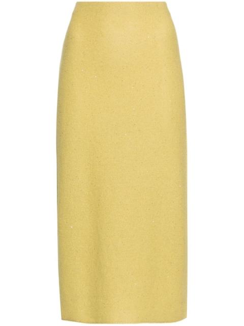 FABIANA FILIPPI sequin-embellished midi skirt