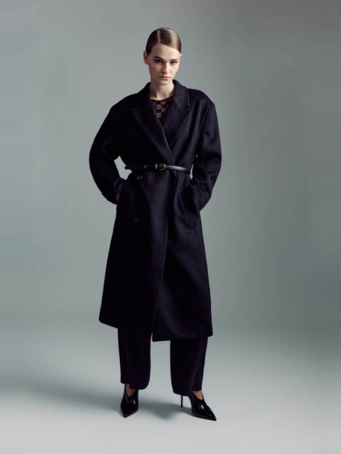 BARDOT Classic Oversized Coat In Black