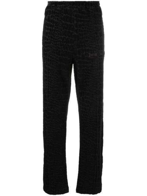 Palm Angels velour-effect track pants