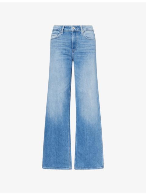 PAIGE Tatum Wide-Leg Denim Jeans