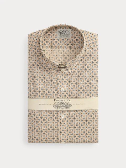 RRL by Ralph Lauren Slim Fit Geometric-Print Shirt