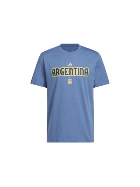 adidas adidas World Cup 2026 Argentina Home Graphic Tee Crew Blue