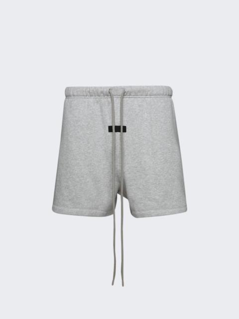 ESSENTIALS Running Short Light Heather Grey