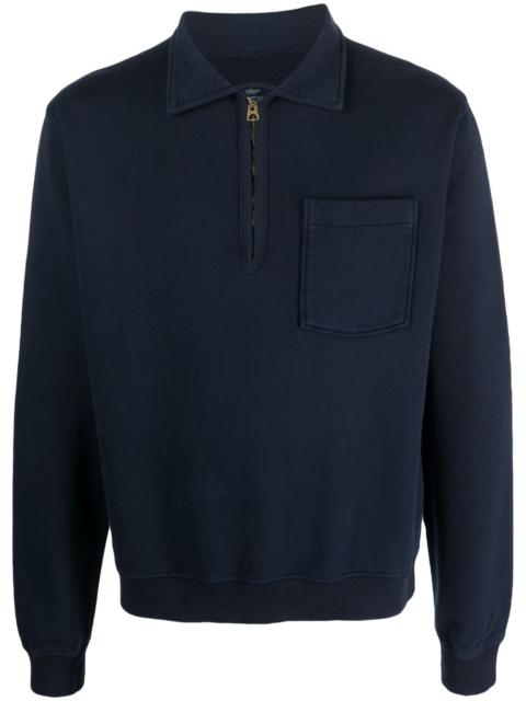 FORTELA half-zip cotton jumper